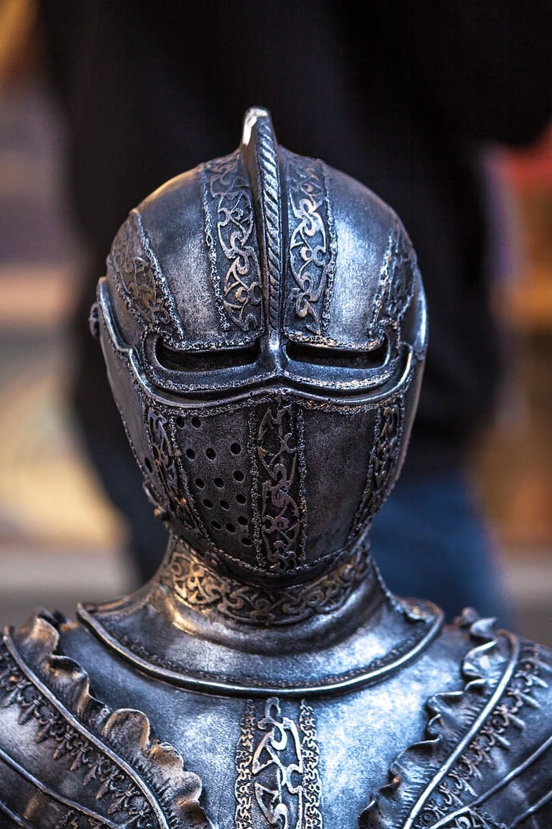 Medieval Knight Helmet